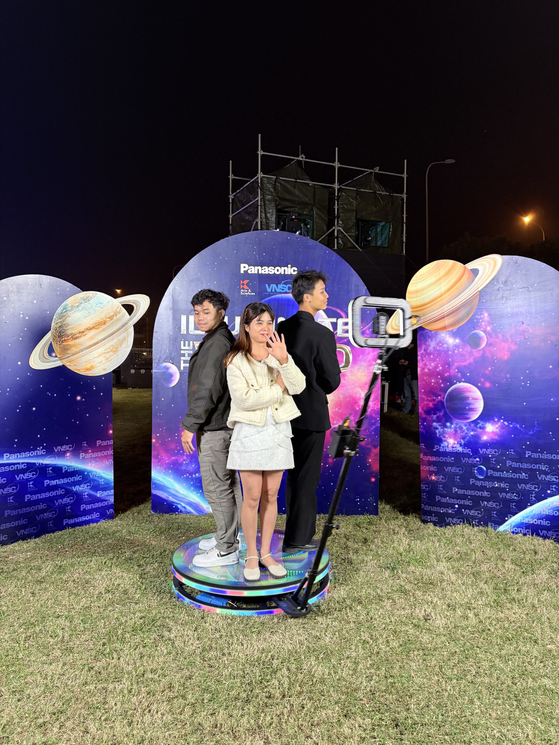 Video 360 slow motion tại sự kiện