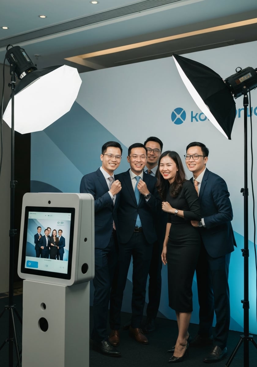 Xu hướng chụp ảnh lấy liền photobooth đang làm mưa làm gió tại các sự kiện doanh nghiệp Hà Nội