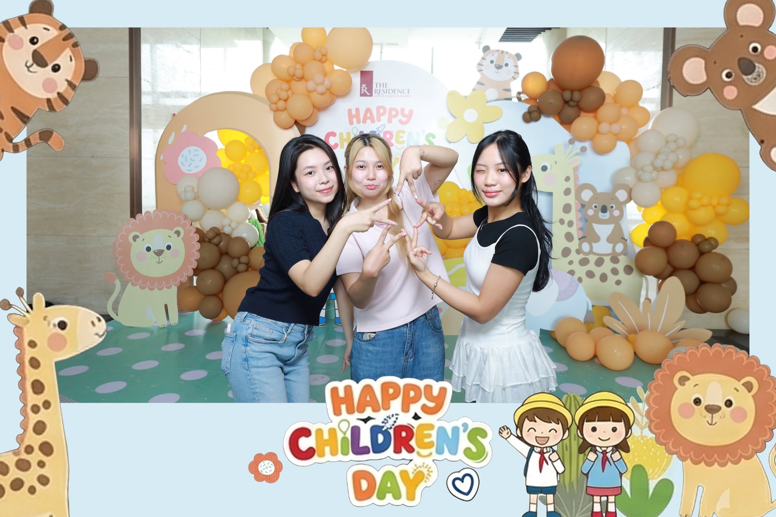 chụp photobooth ngày hội gia đình