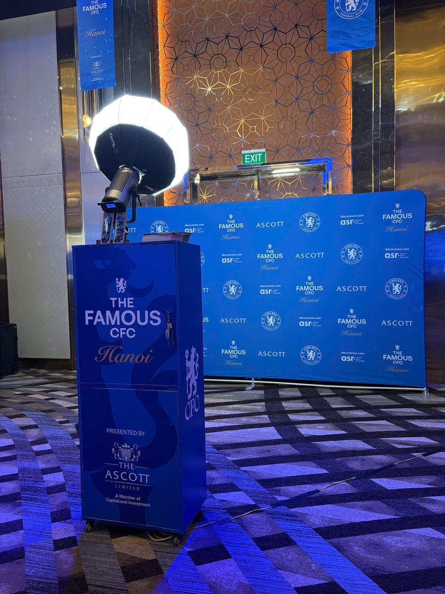 vị trí đặt photobooth
