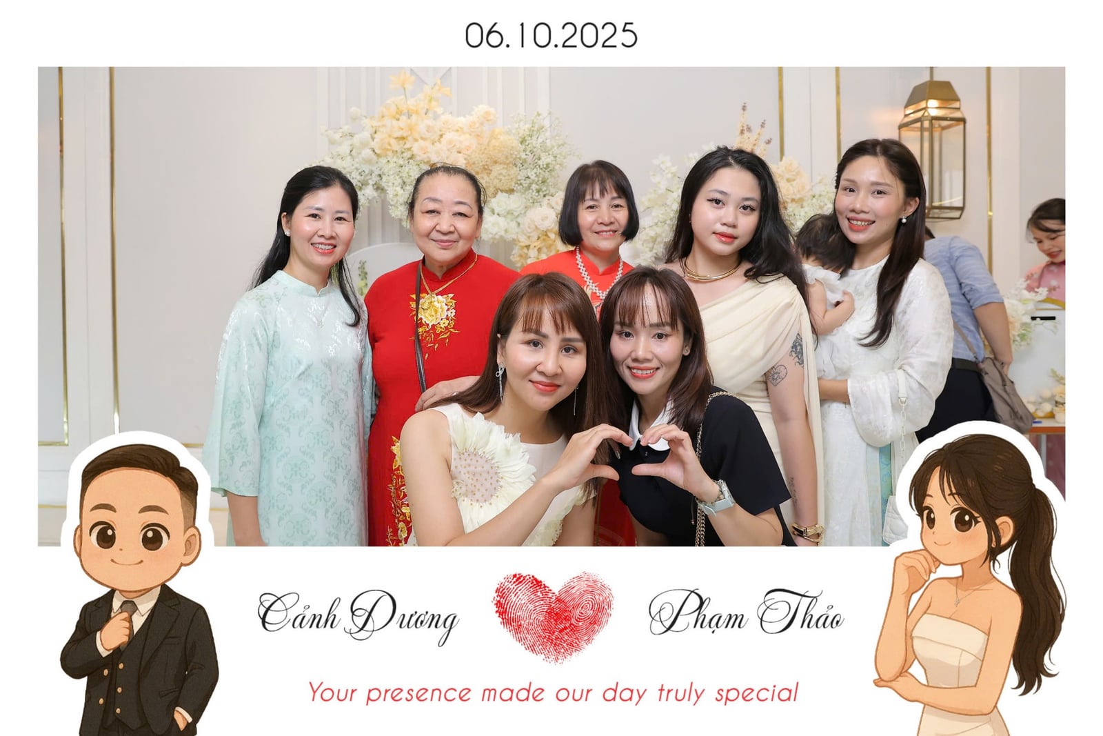 Photobooth cưới, Chụp ảnh Photobooth wedding Cảnh Dương - Phạm Thảo