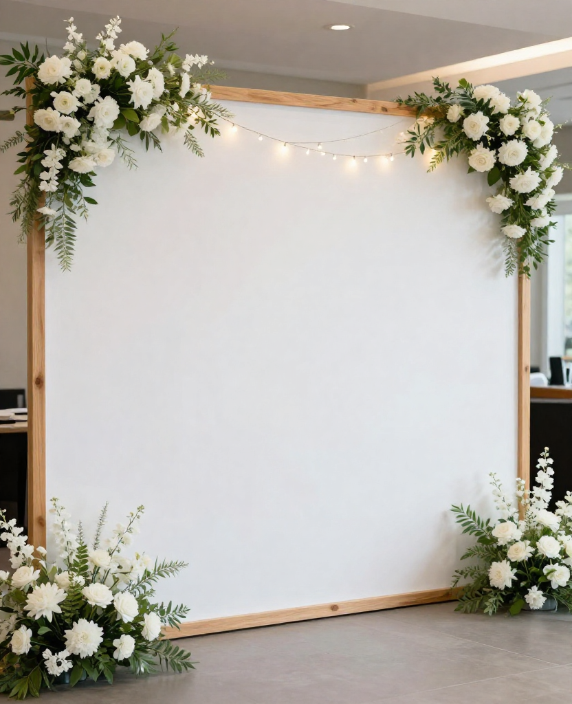 Hướng dẫn tự trang trí khu vực photobooth để tiết kiệm chi phí cho tiệc cưới nhỏ