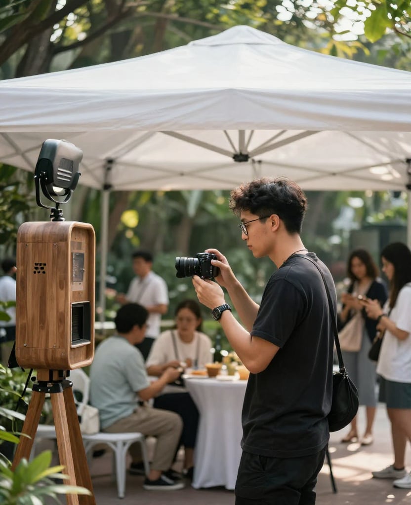lắp đặt photobooth - Kiểm soát nguồn điện và hệ thống dây dẫn